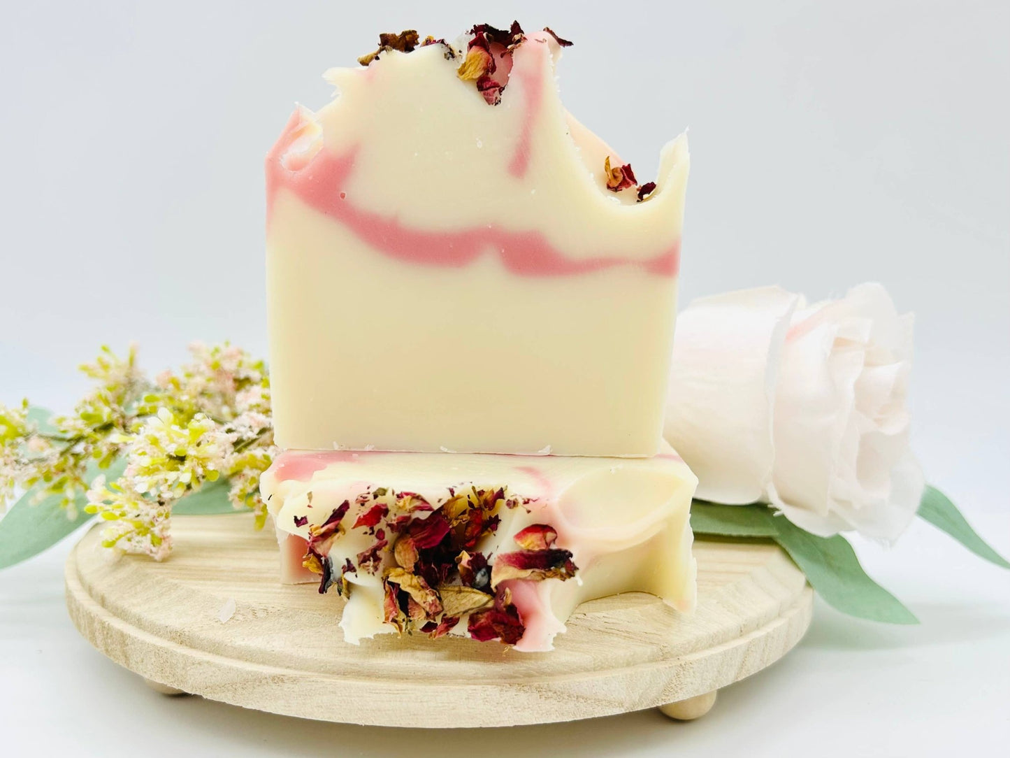 SARATOGA NATURAL BODY CARE LLC - Morning Dew Handmade Soap Bar VEGAN COLD PROCESS - Beauty Over Age