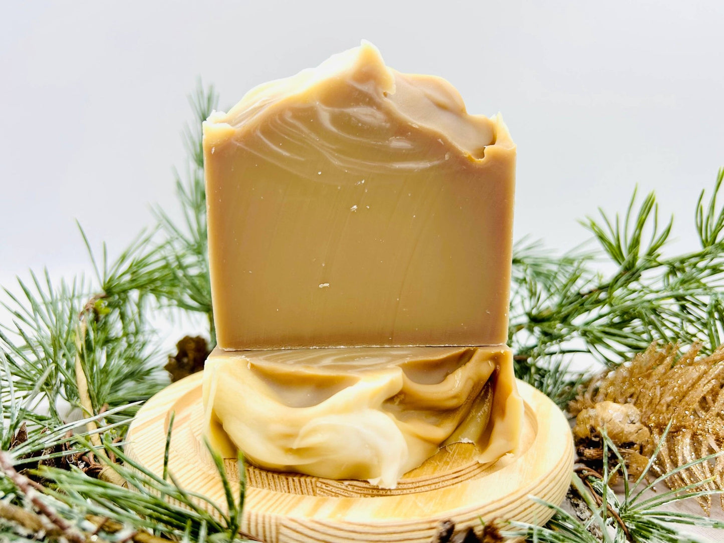 SARATOGA NATURAL BODY CARE LLC - SEASONAL Holiday Cookie Handmade Soap Bar VEGAN WINTER - Beauty Over Age