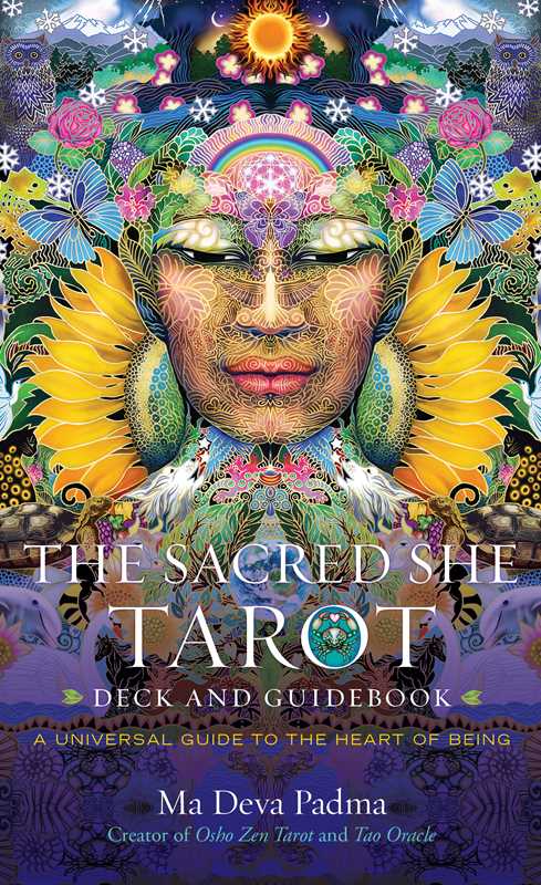 Simon & Schuster - Sacred She Tarot Deck and Guidebook by Ma Deva Padma - Beauty Over Age